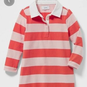 Bold Stripe Rugby Dress